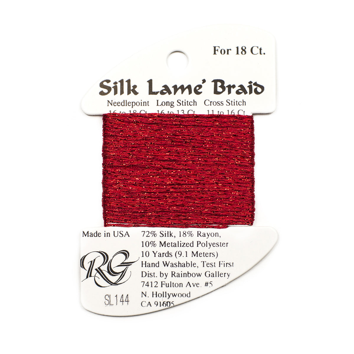 Silk Lame Braid 18