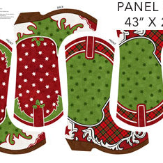 Howdy Christmas Panel