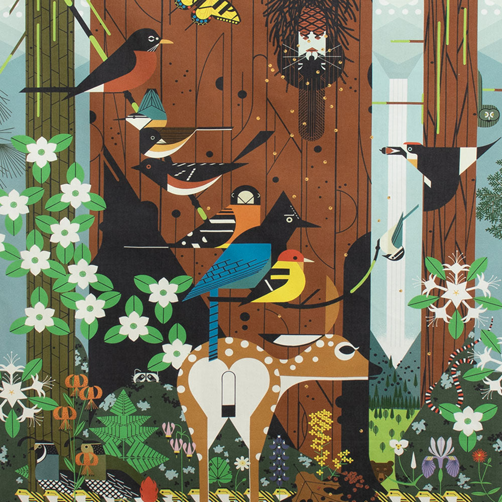 Charley Harper Sierra Range