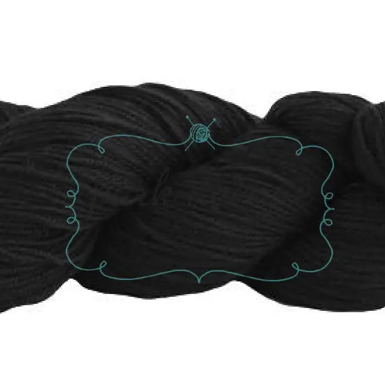 Alegria Black Yarn: Fingering
