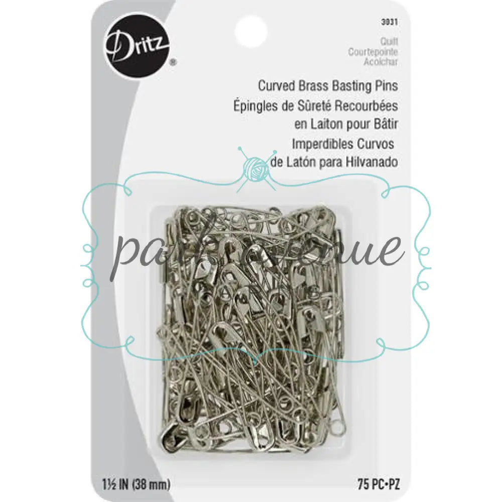 Curved Basting Pin Sew & Quilt: Notions