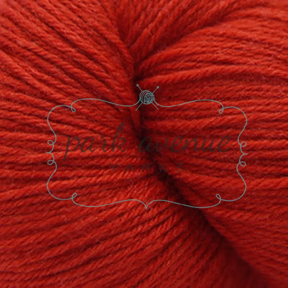 Heritage Solid Blood Orange Yarn: Fingering