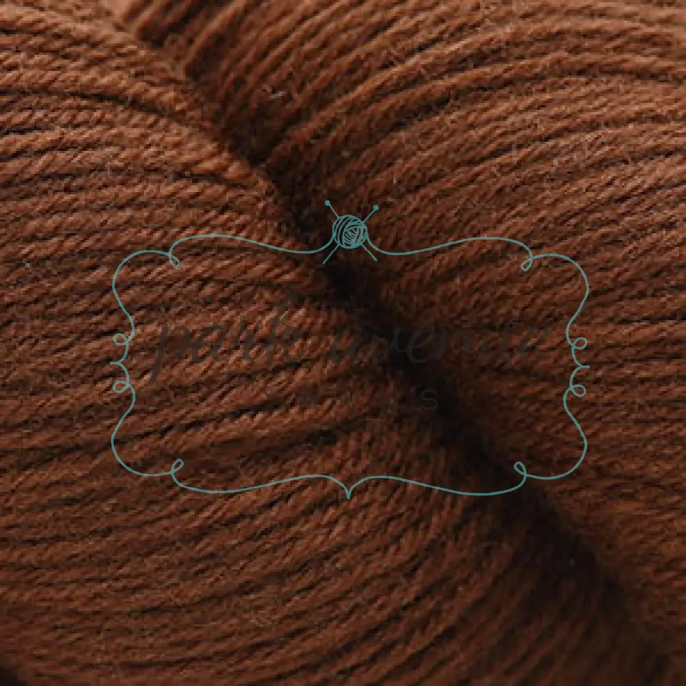 Heritage Solid Brown Yarn: Fingering