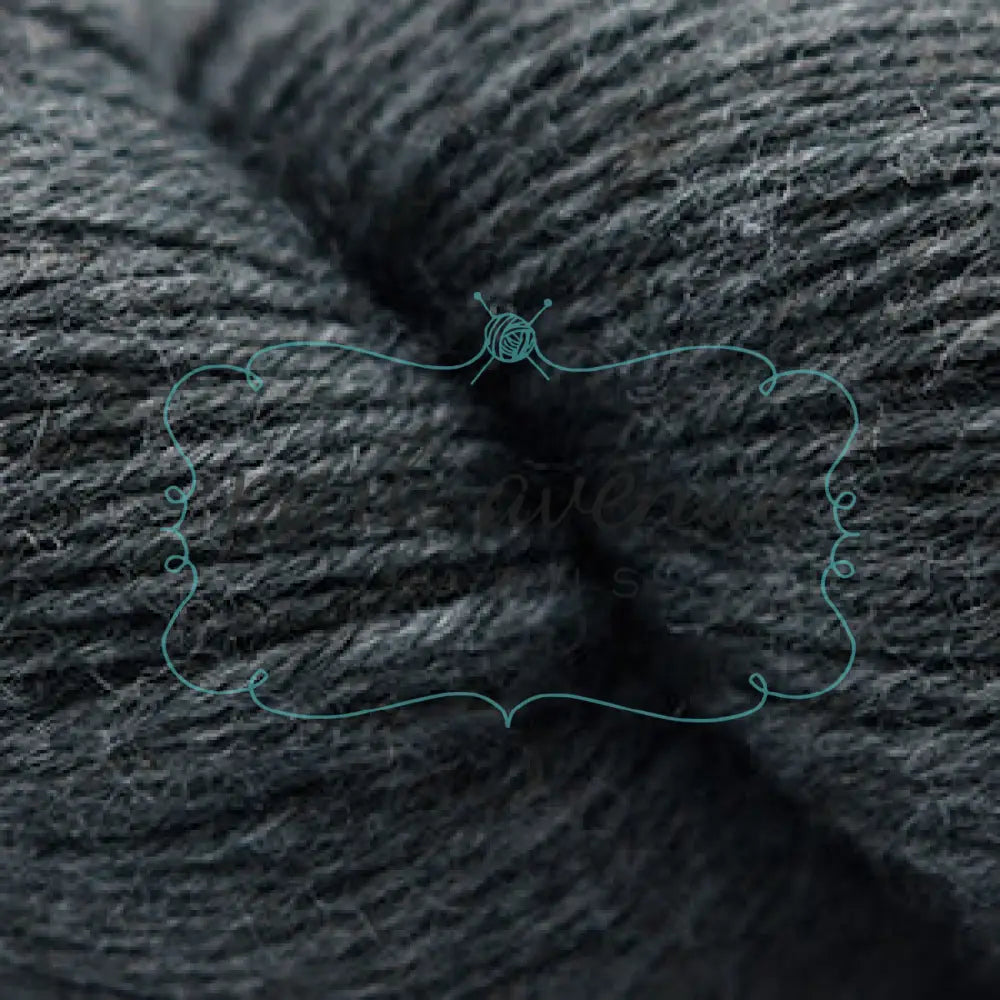 Heritage Solid Charcoal Yarn: Fingering
