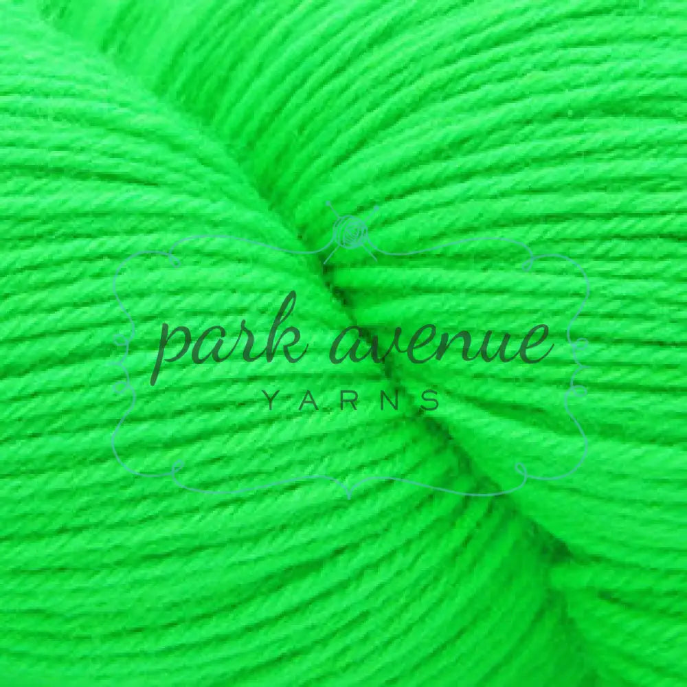Heritage Solid Green Highlighter Yarn: Fingering