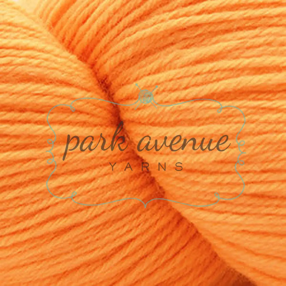Heritage Solid Orange Highlighter Yarn: Fingering