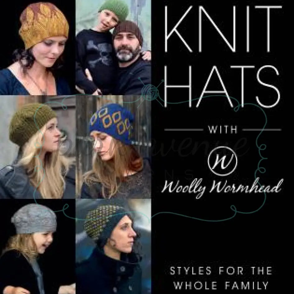 Knit Hats With Woolly Wormhead Books & Patterns: Knit & Crochet Books