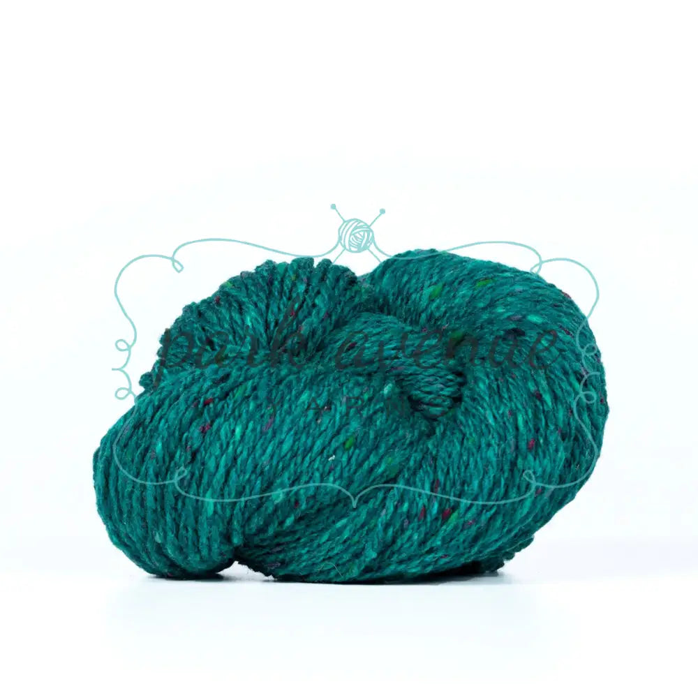 Lucky Tweed Veridian Yarn: Aran
