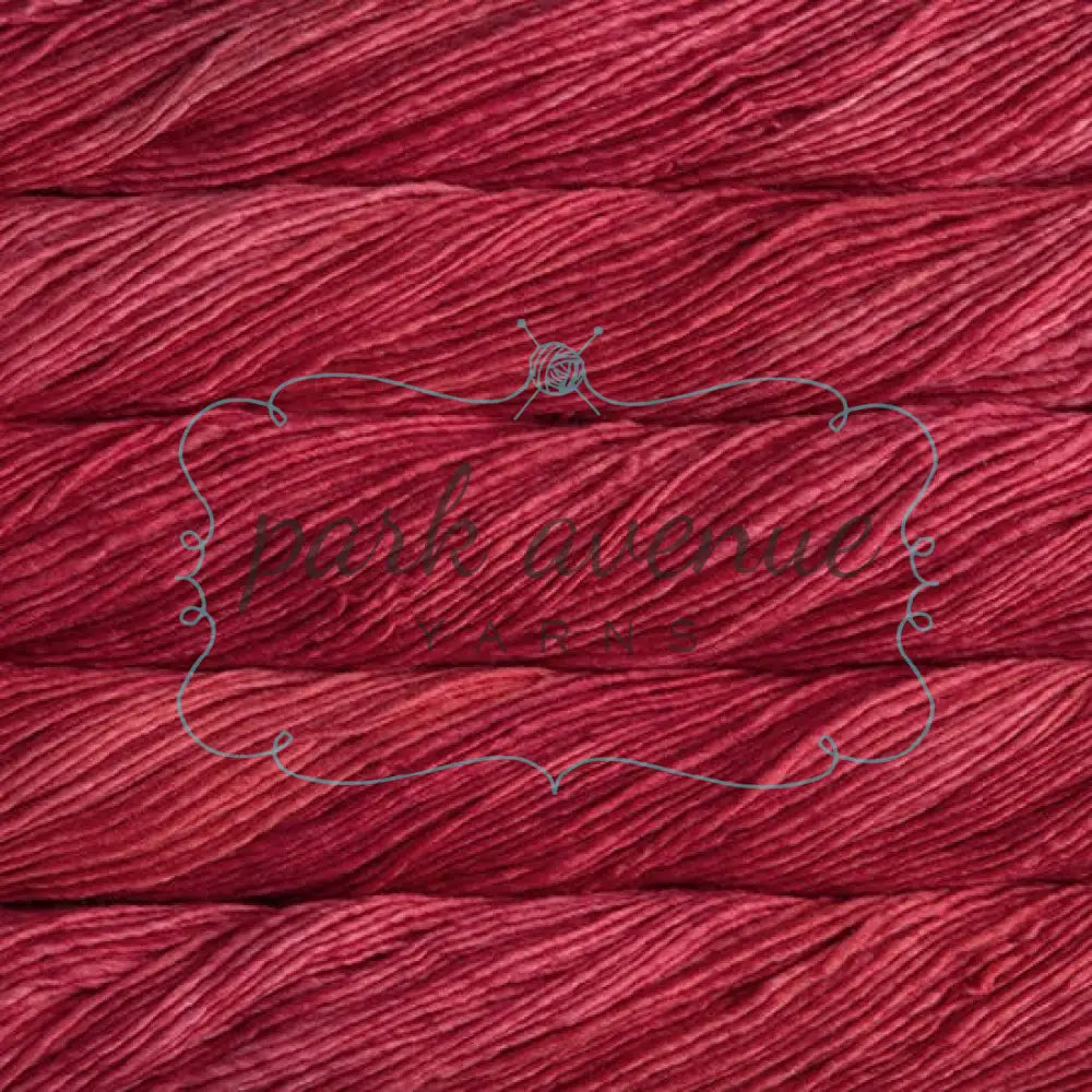 Malabrigo Worsted Vermillion Yarn: Worsted