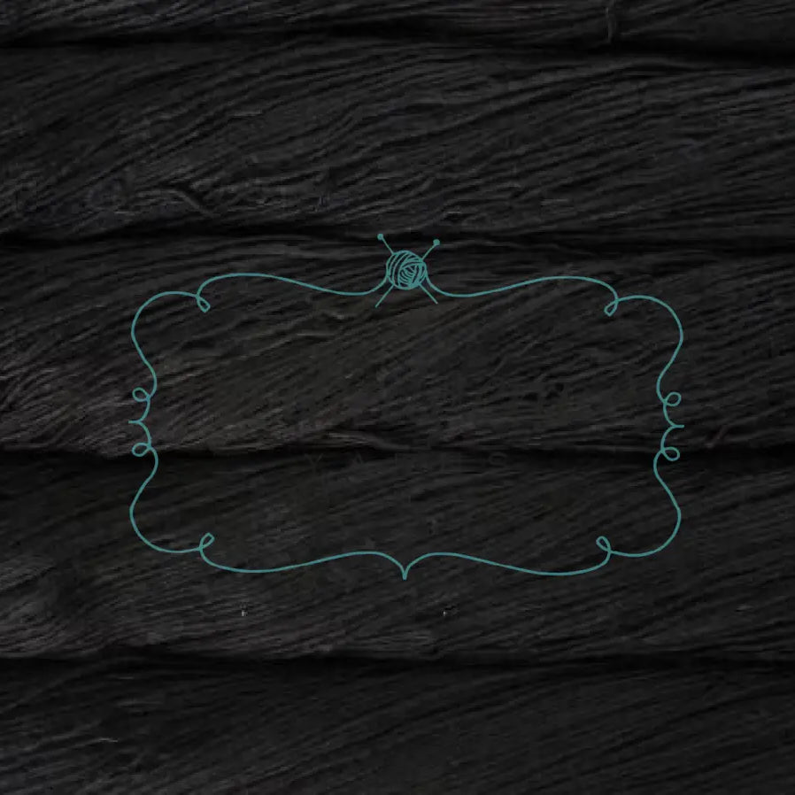 Mechita Black Yarn: Fingering