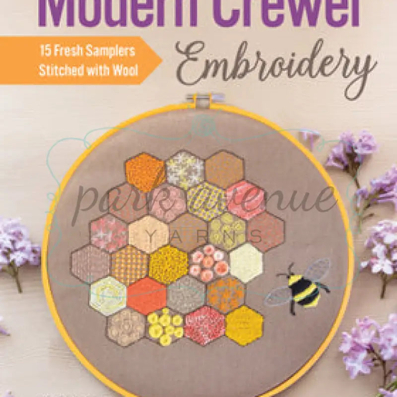 Modern Crewel Embroidery Books & Patterns: Knit & Crochet Books