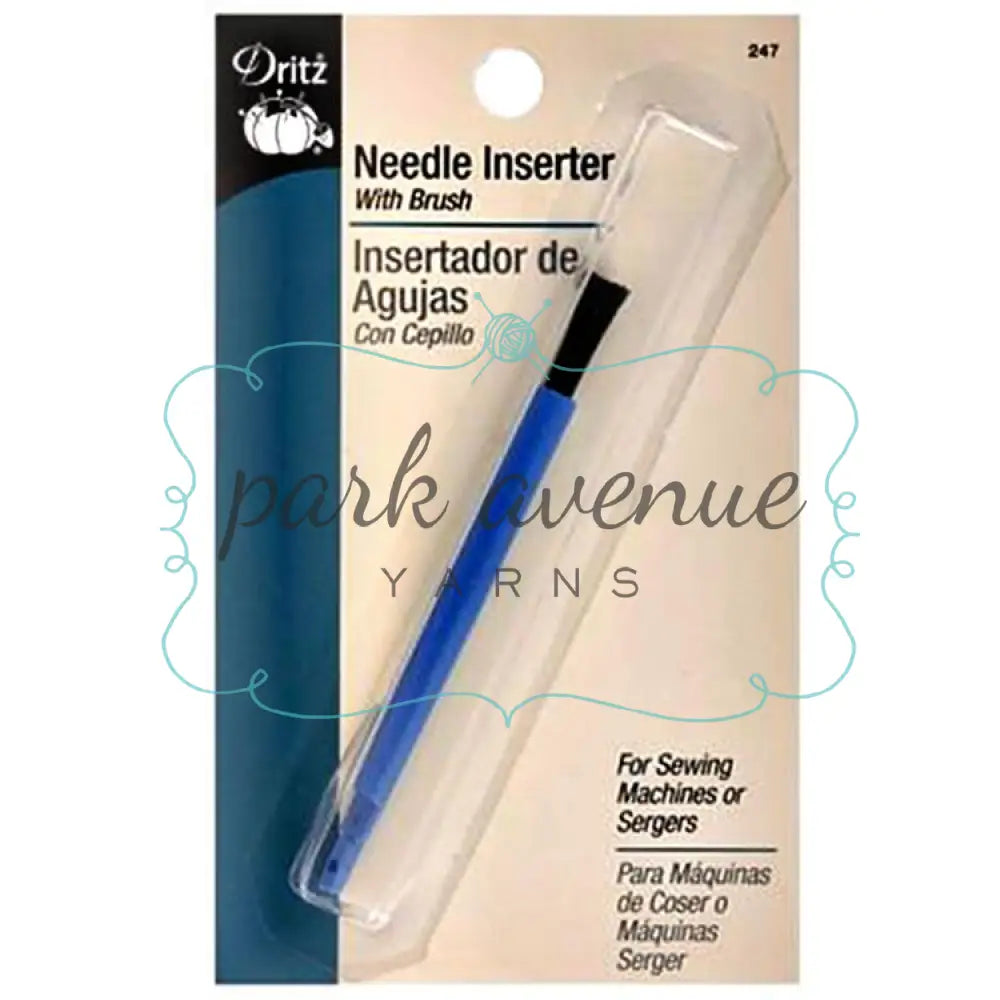 Needle Inserter w/ Lint Brush Sew & Quilt: Notions