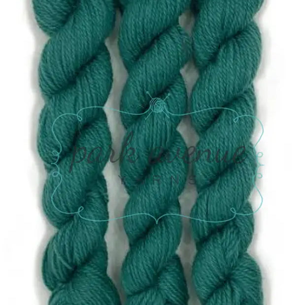 Perennial Minis Teal Green Yarn: Fingering