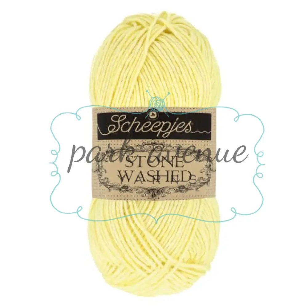 Stone Washed Citrine Yarn: Sport