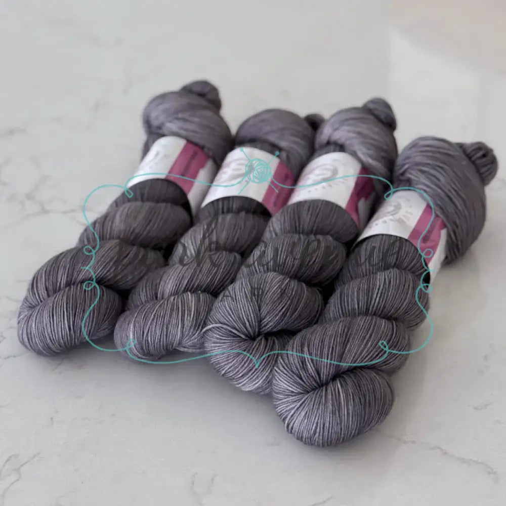 Suburban Stitcher Sock Summer Black Yarn: Fingering