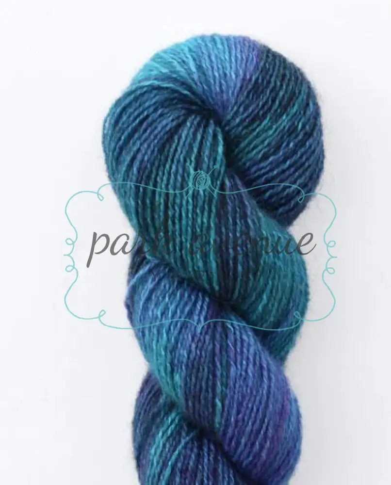 Tosh Pebble Hand Dyed Twilight Ski Yarn: Fingering