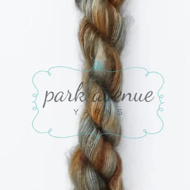 Tosh Silk Cloud Hand-Dyed Earl Grey Yarn: Lace