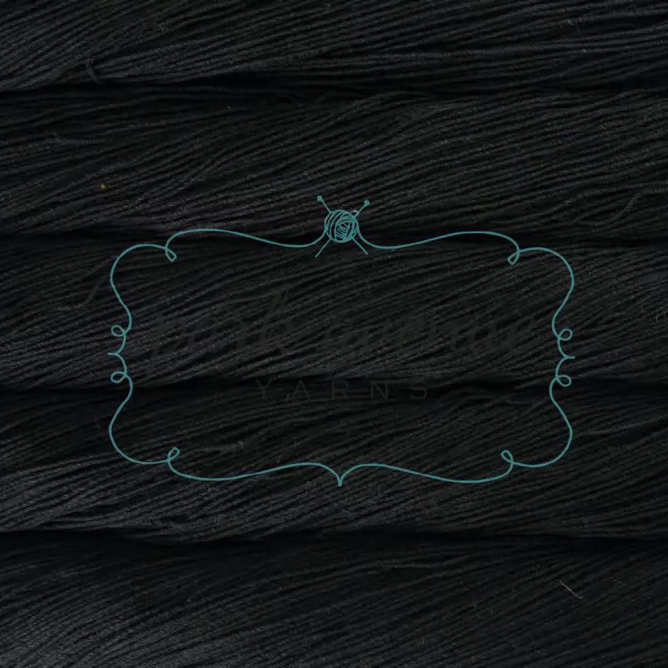 Ultimate Sock Black Yarn: Fingering