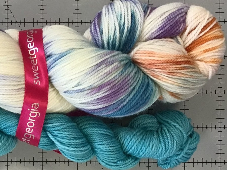 Sweet Georgia Yarns Sock Kit/ Tough Love Sock