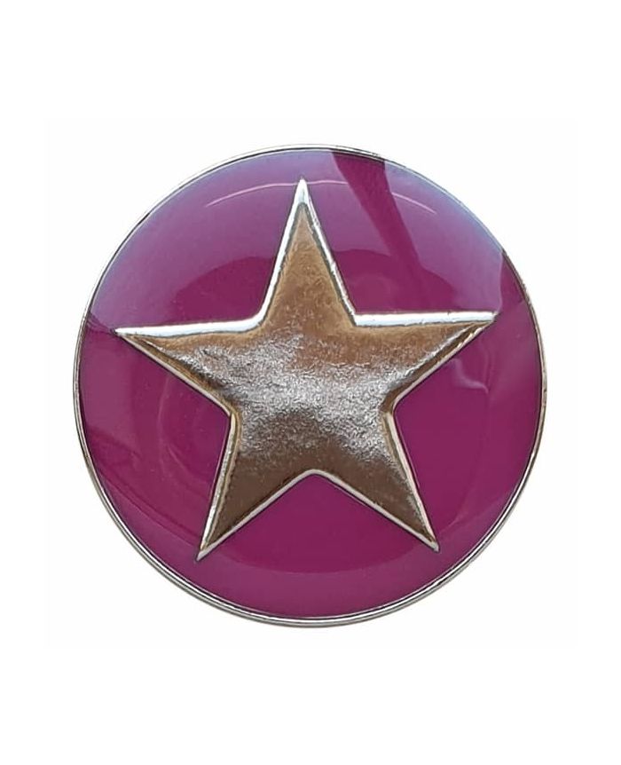 Metal Star Button