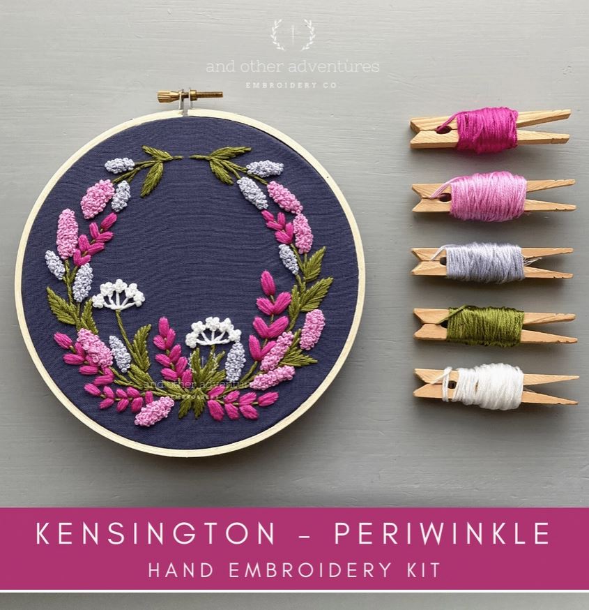 Beginner Embroidery Kit by And Other Adventures