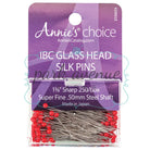 Glass Head Silk Pins Sew & Quilt: Notions