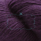 Heritage Solid Plum Yarn: Fingering