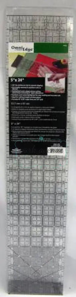 OmniEdge Ruler 5’’ x 24’’ Sew & Quilt: Notions